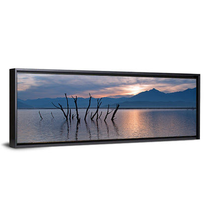 Lake Isabella Sunrise Reflection Wall Art