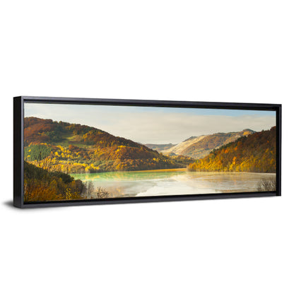 Bright Green Tailings Lake Wall Art