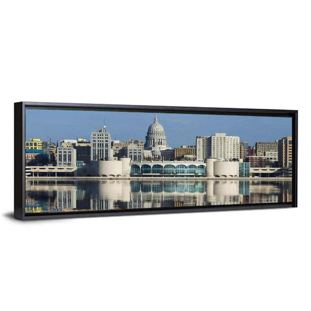 Madison Lake Monona Skyline Wall Art
