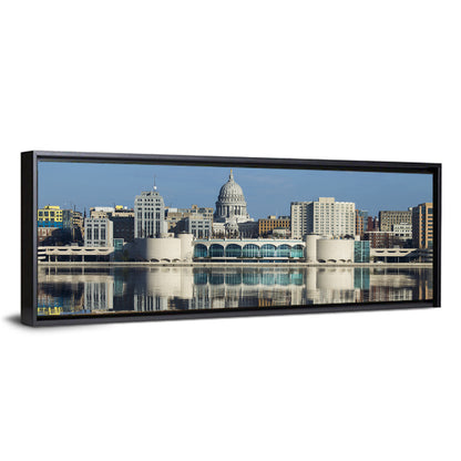 Madison Lake Monona Skyline Wall Art