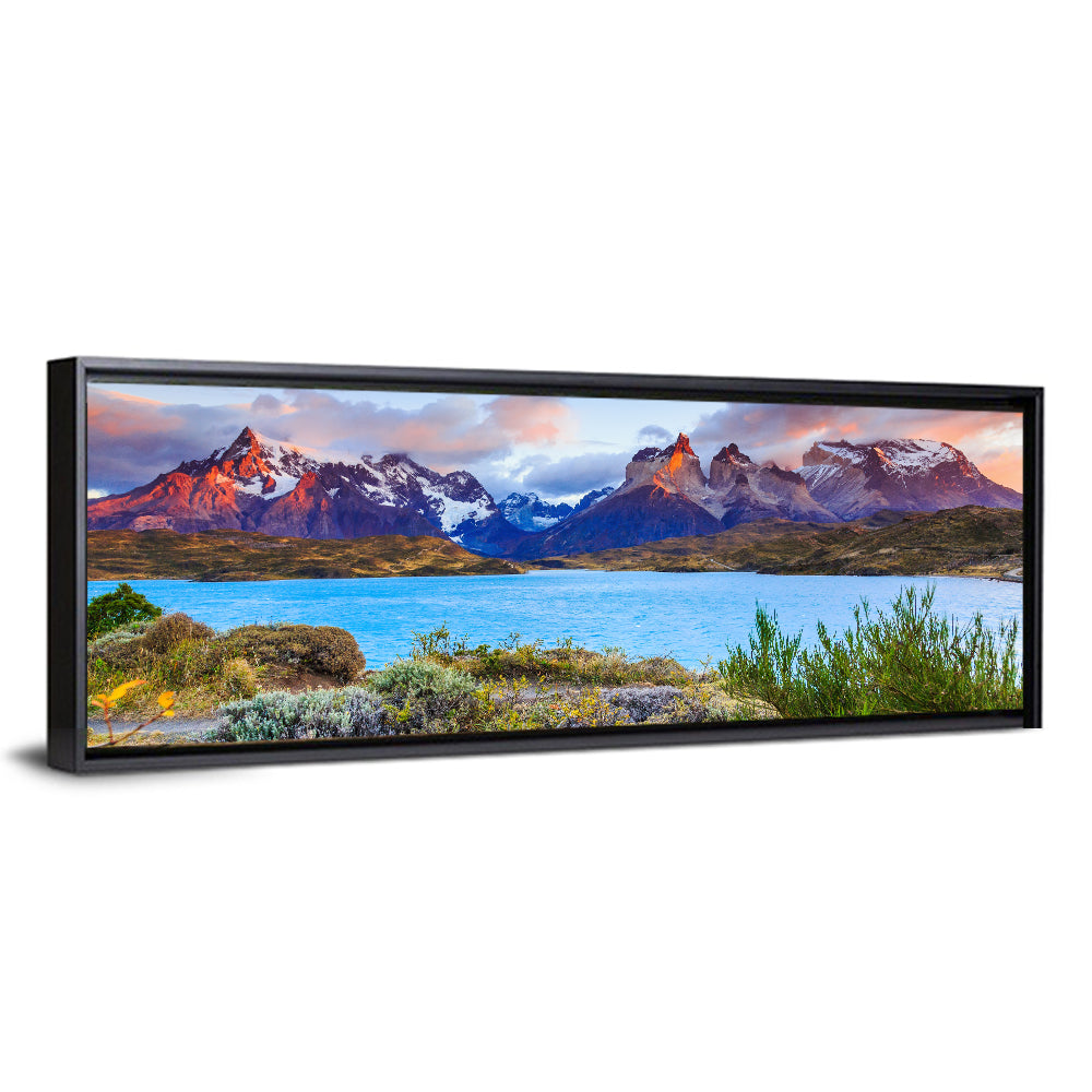 Lake Pehoe at Dawn Wall Art