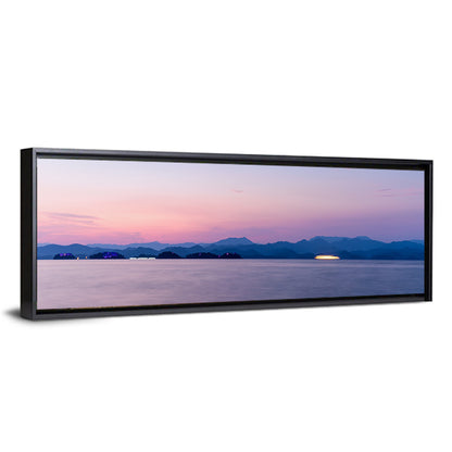 Hangzhou Thousand Island Lake at Dusk Wall Art