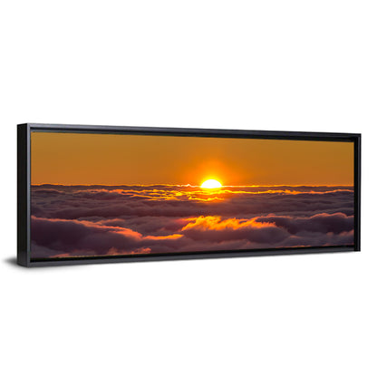 Clouds Sunset Wall Art