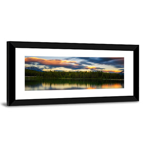 Herbert Lake Sunset Wall Art