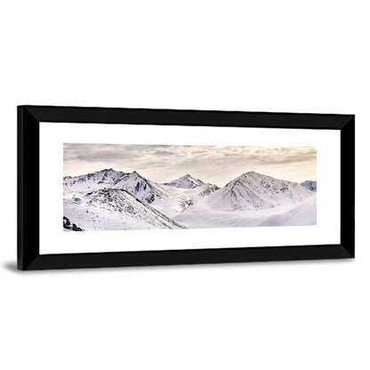 Zaili Alatay Snow Peaks Wall Art