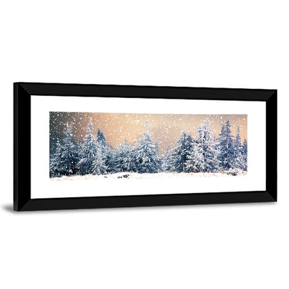 Winter Forest Wonderland Wall Art