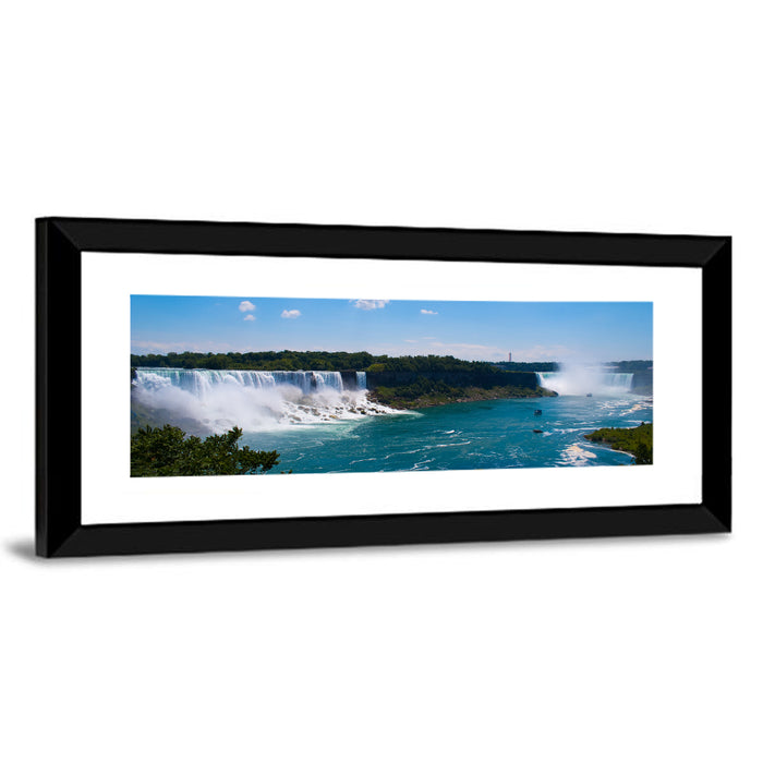 Niagara Falls Panorama Wall Art as a framed print