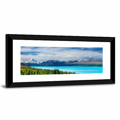Mount Cook Over Lake Pukaki Wall Art