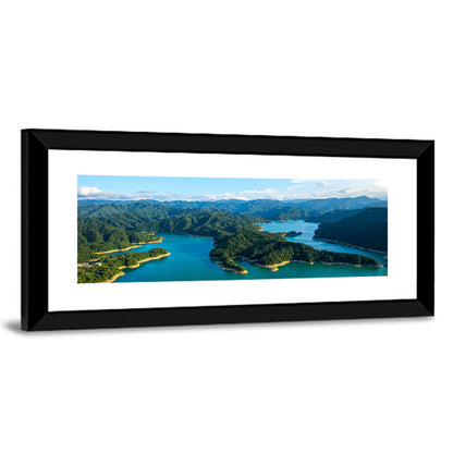 Emerald Qiandao Lake Wall Art