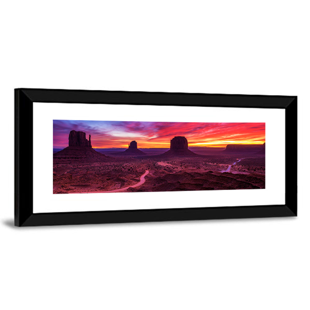 Monument Valley Arizona Sunset Wall Art