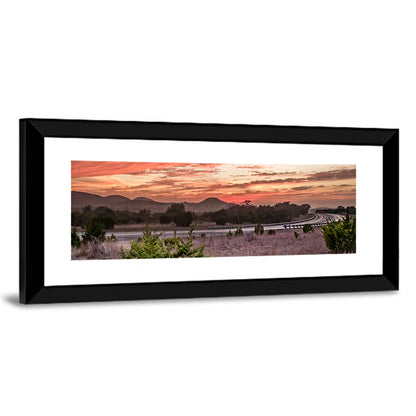 Texas State Highway 16 Sunset Wall Art