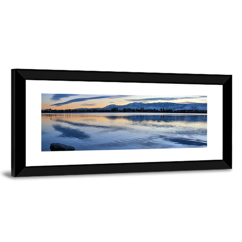 Sparks Marina Twilight Reflection Wall Art