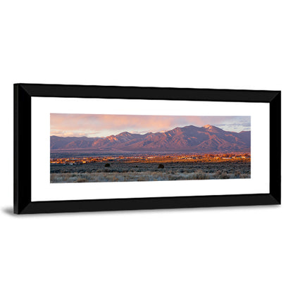 Taos Valley Sunset Wall Art