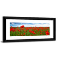 Red Poppy Field Wall Art