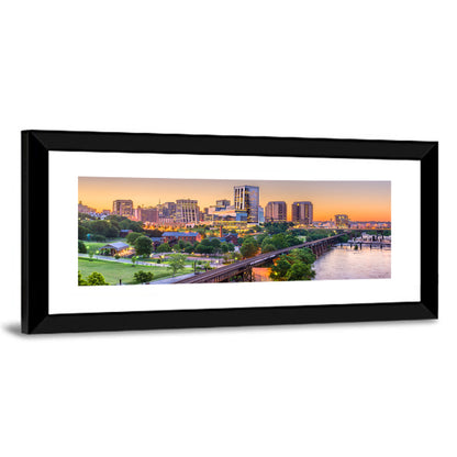 Richmond Skyline at Golden Hour Wall Art