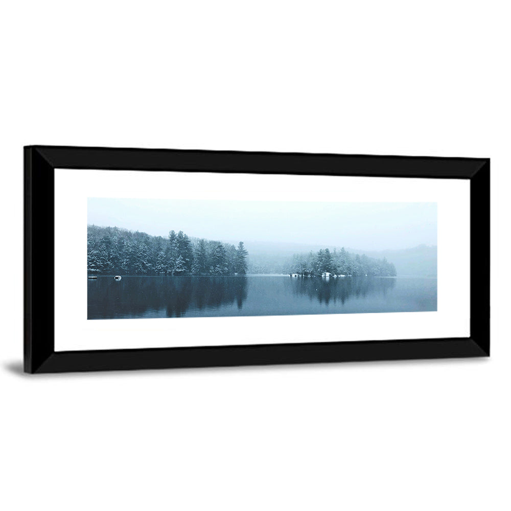 Burr Pond Winter Reflection Wall Art