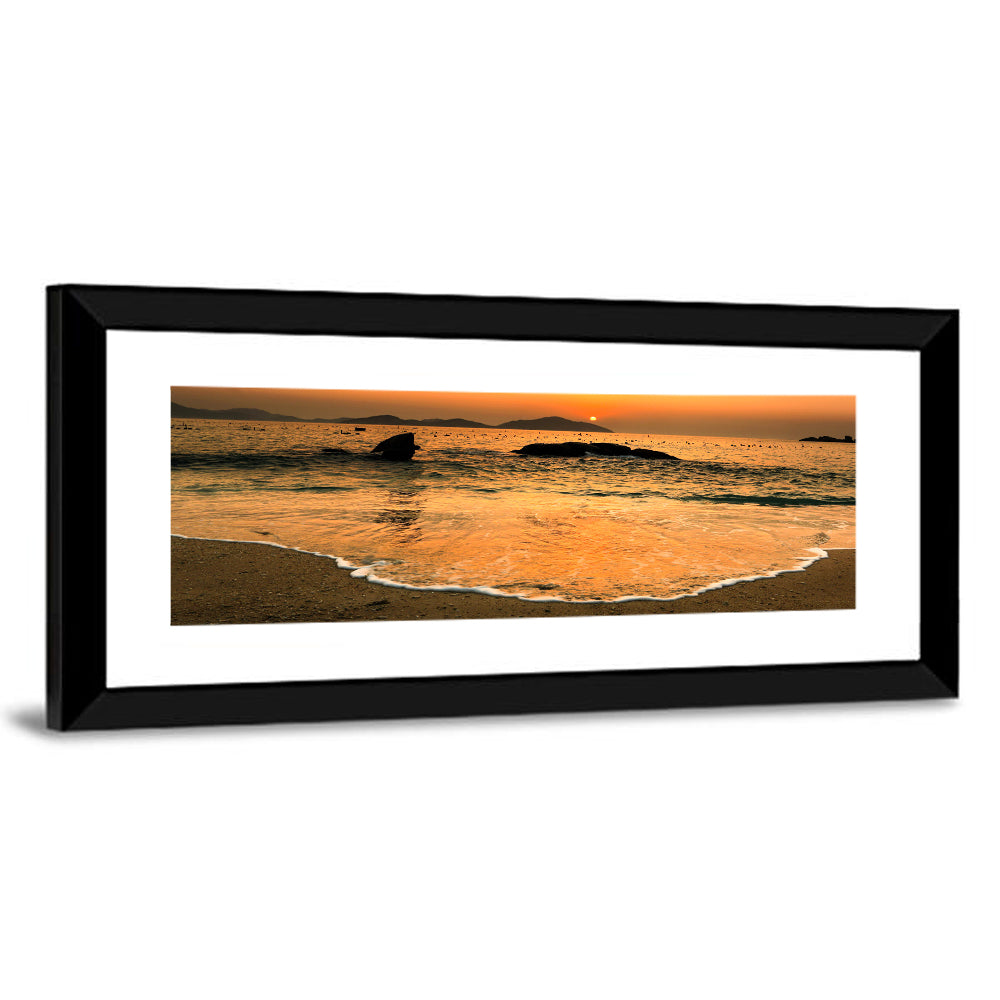 Khanh Hoa Beach Sunset Wall Art