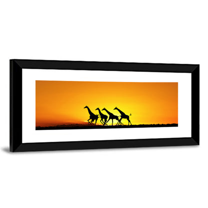 African Giraffes Wall Art