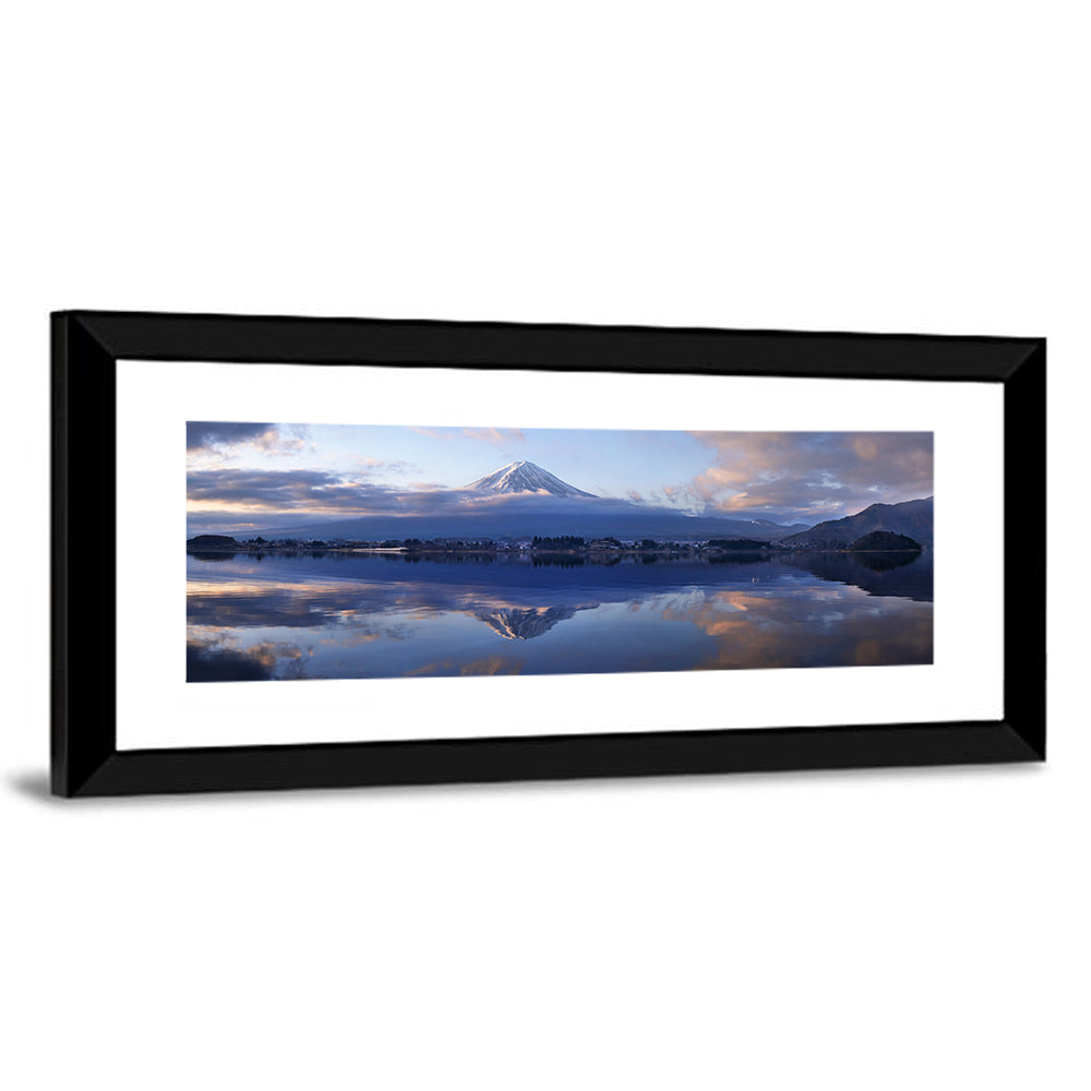 Mount Fuji Reflection at Lake Kawaguchi Wall Art