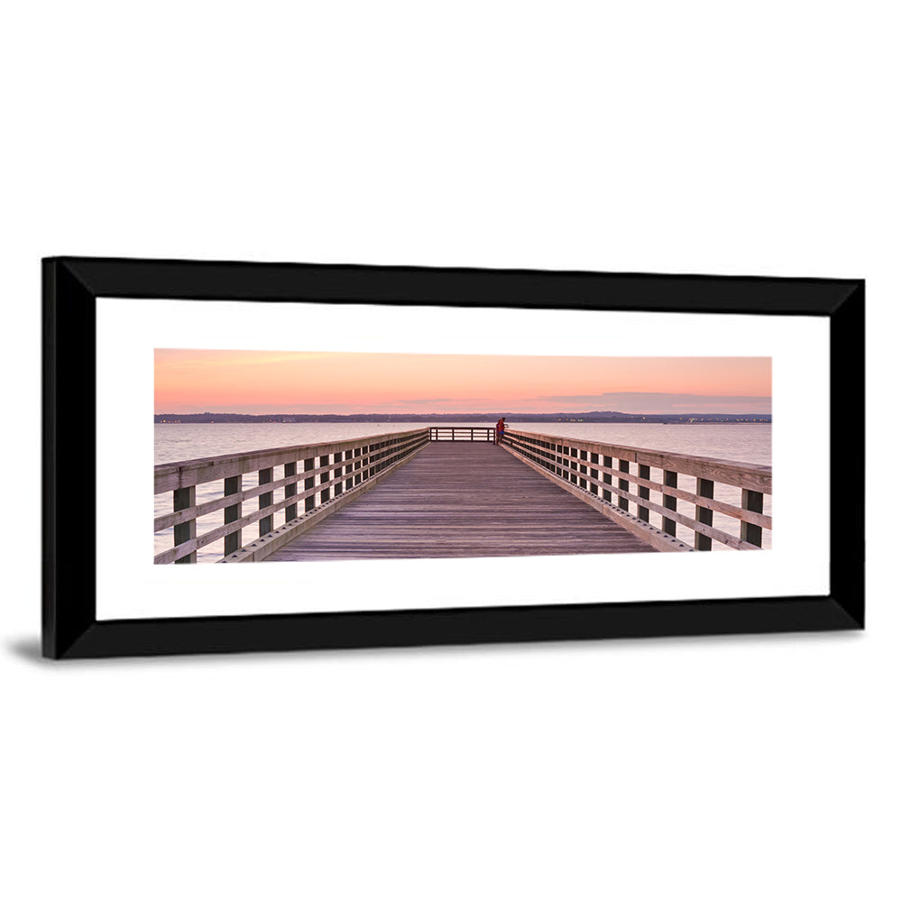 New Haven Wooden Pier Wall Art