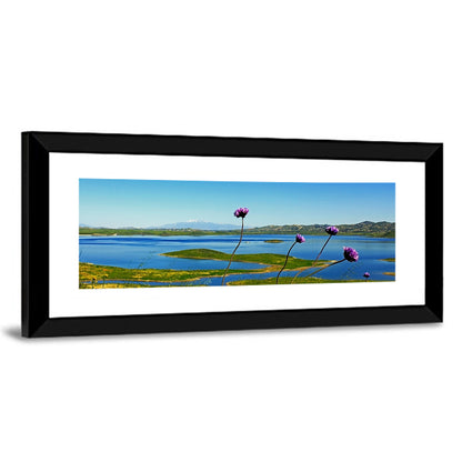 Lake Mathews Wildflower View Wall Art