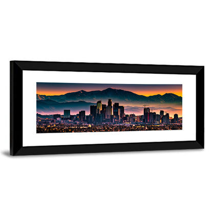 Downtown Los Angeles Skyline Wall Art