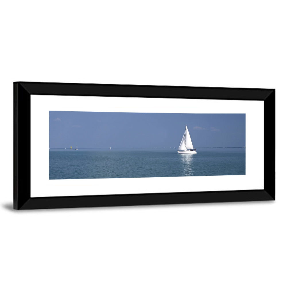 Sailboat on Lake Balaton Wall Art