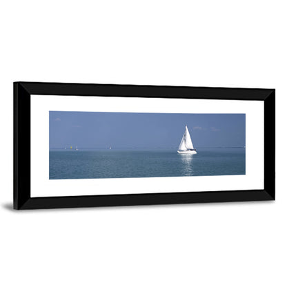 Sailboat on Lake Balaton Wall Art