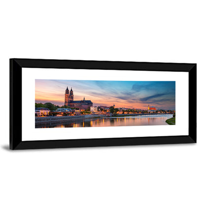Magdeburg Cathedral at Dusk Wall Art