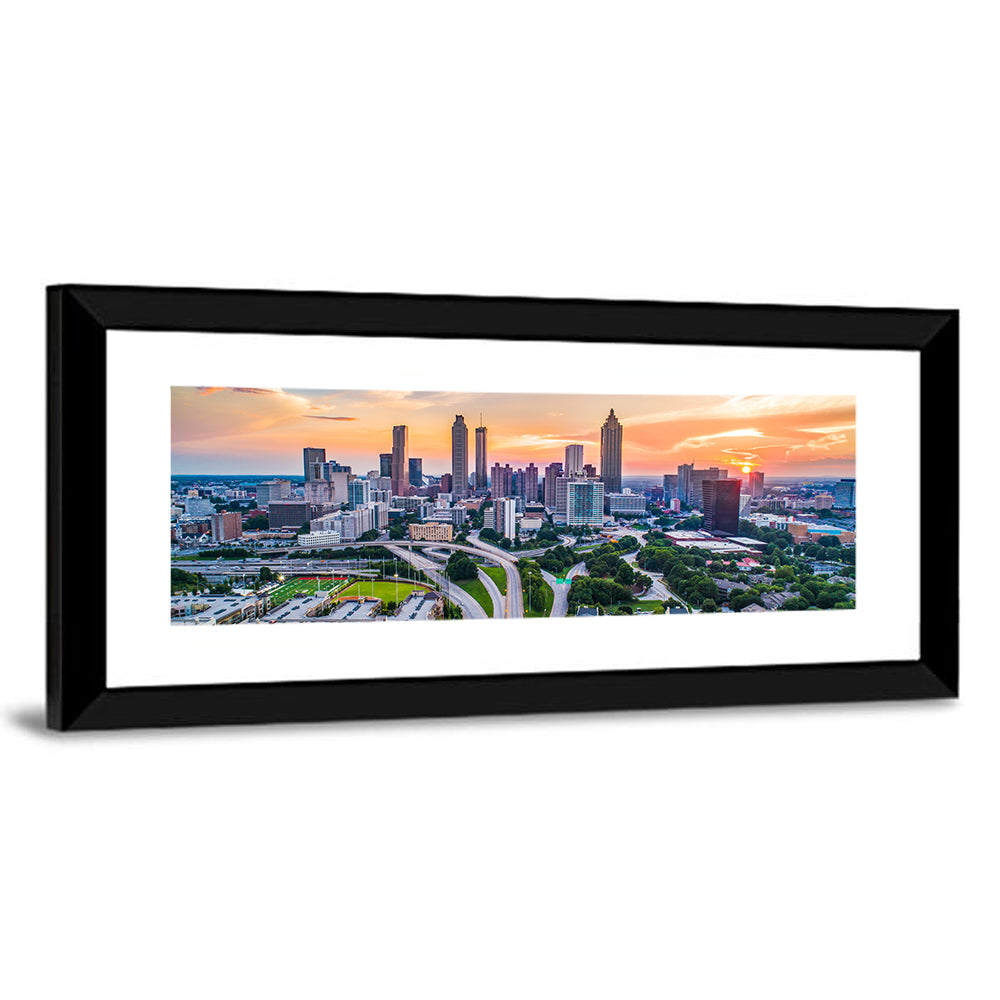 Downtown Atlanta Skyline Wall Art
