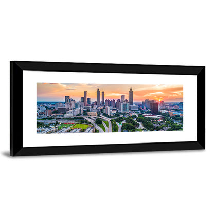Downtown Atlanta Skyline Wall Art
