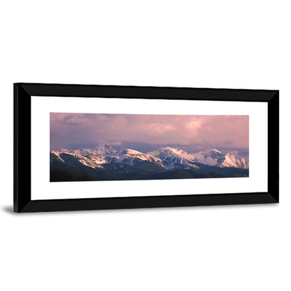 Spanish Peaks Alpenglow Montana Wall Art