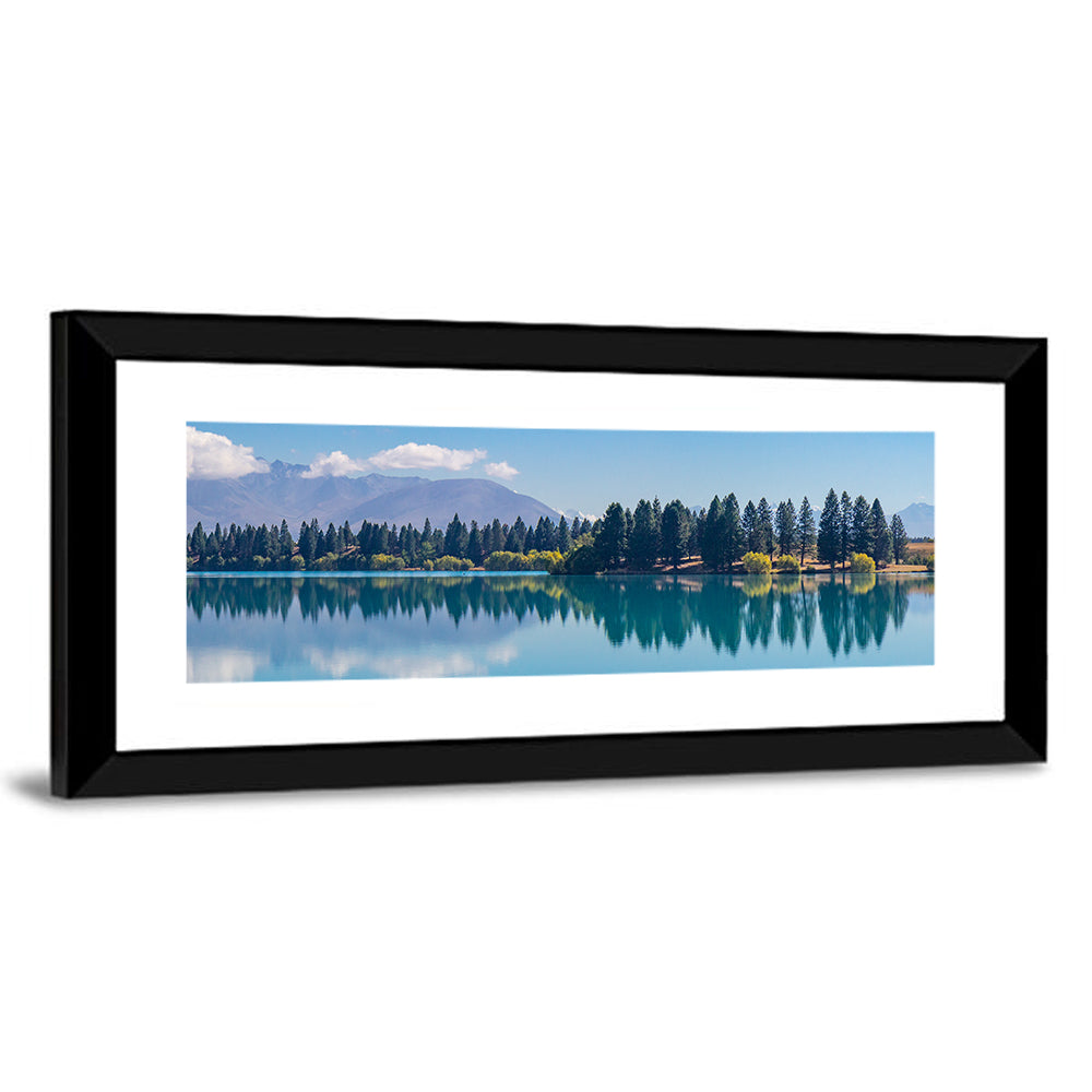 Lake Ruataniwha Reflection Wall Art