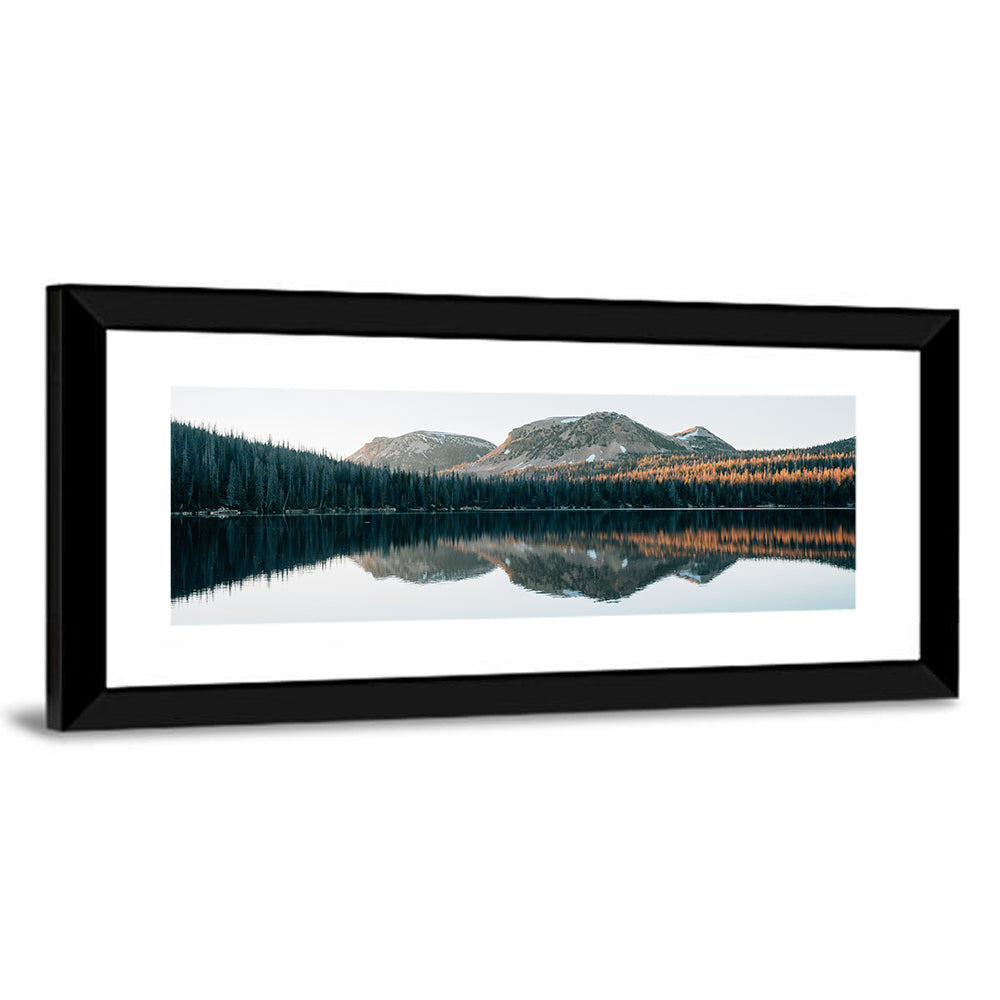 Mirror Lake Utah Reflection Wall Art