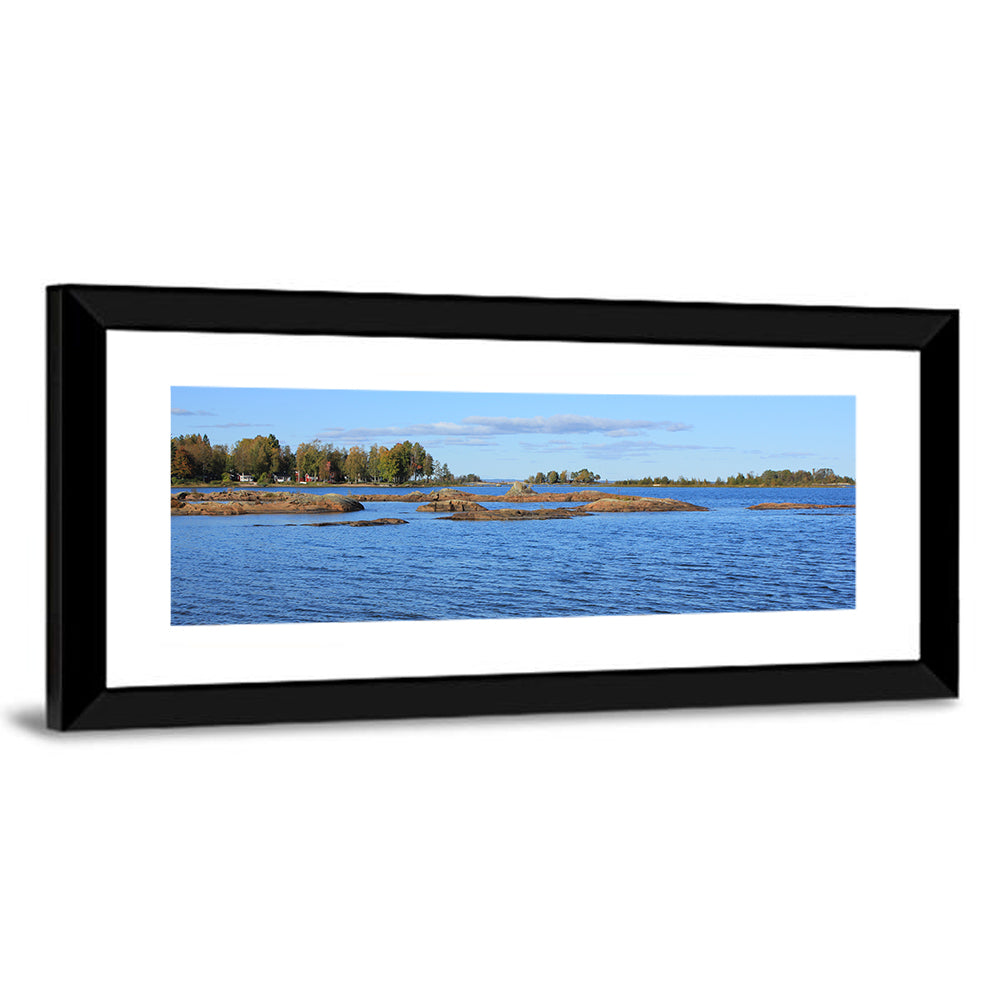 Lake Vanern Rocky Shoreline Wall Art