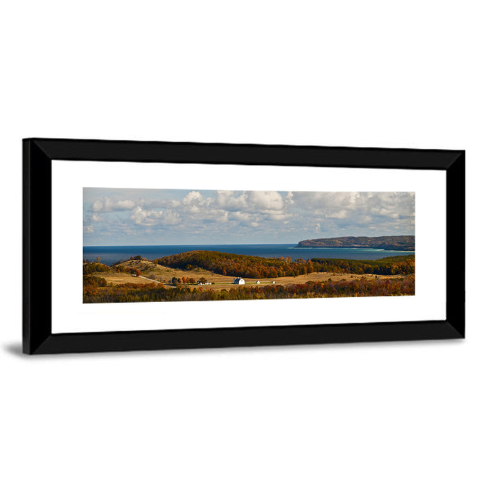 D.h. Day Farm, Glen Arbor Wall Art as a framed print