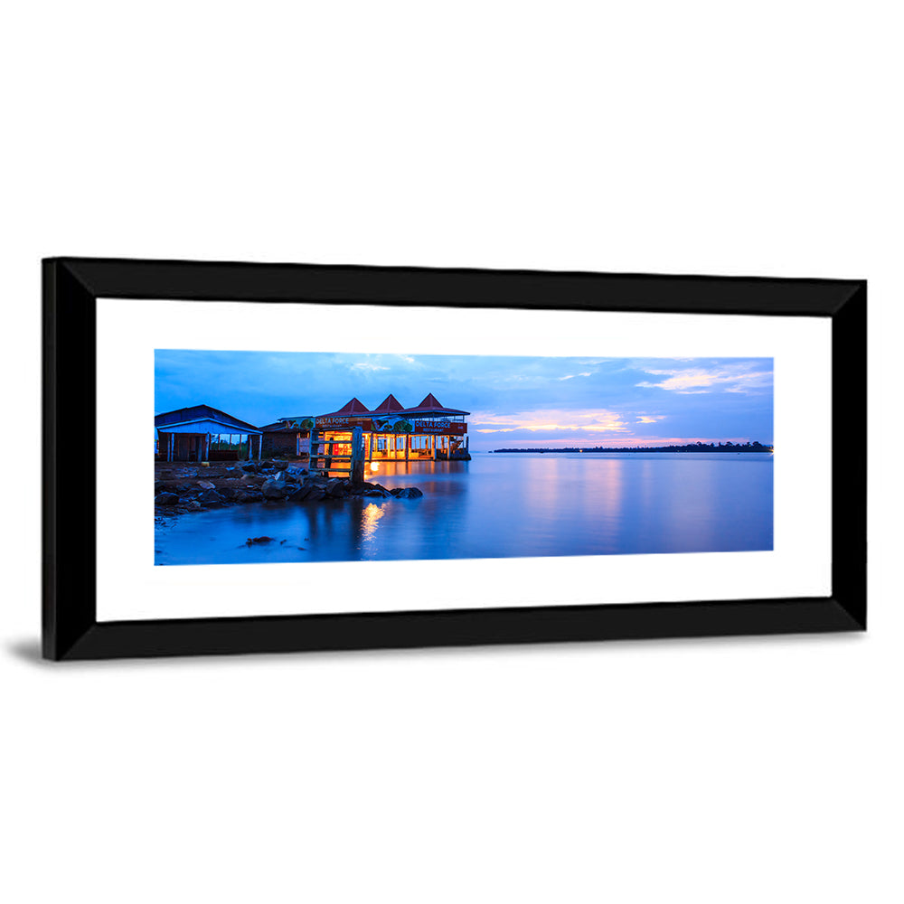 Twilight Restaurant on Lake Victoria Wall Art