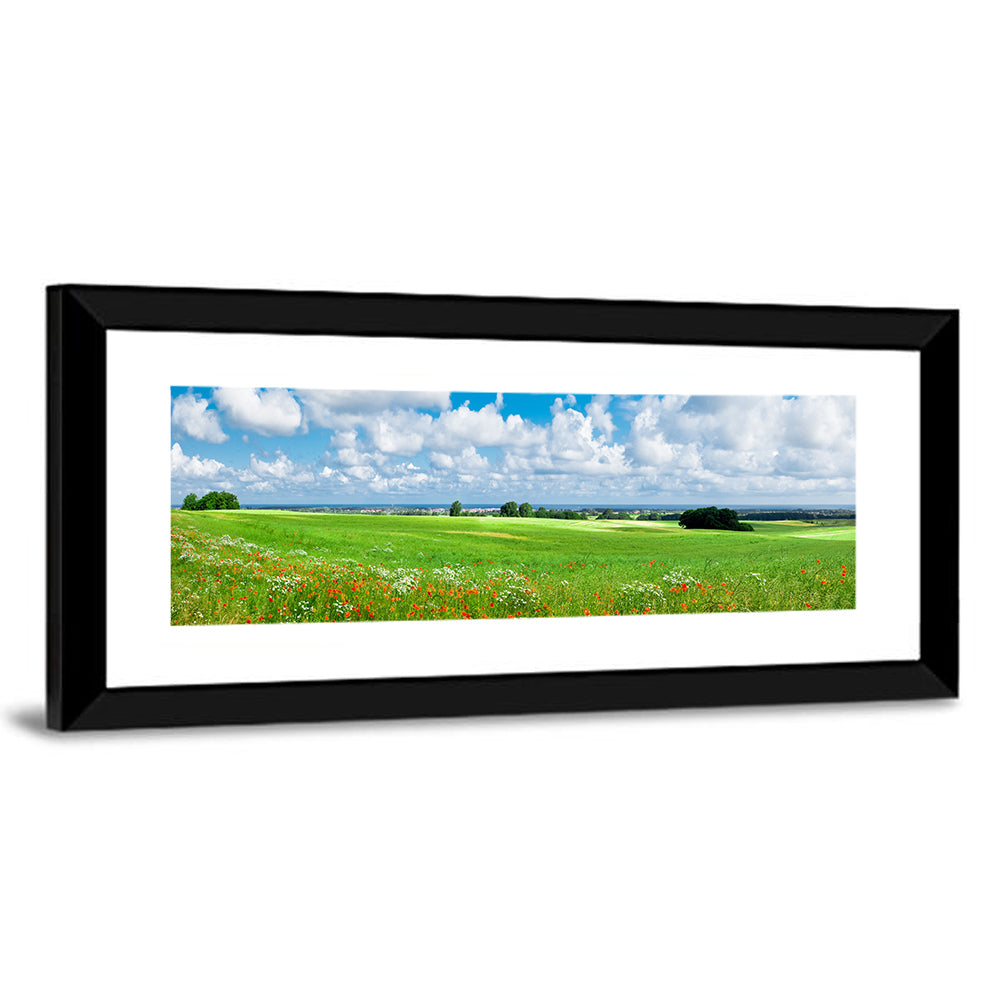 Summer Meadow with Poppies Wall Art