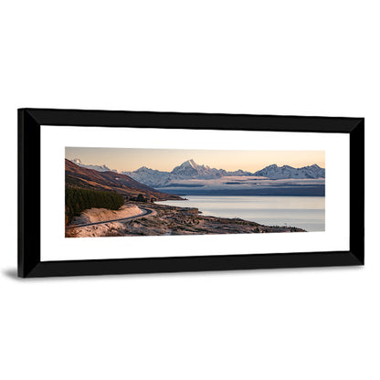 Mount Cook Over Lake Pukaki Wall Art