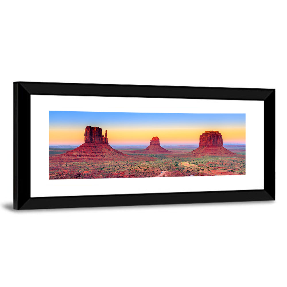Monument Valley Sunset Vista Wall Art