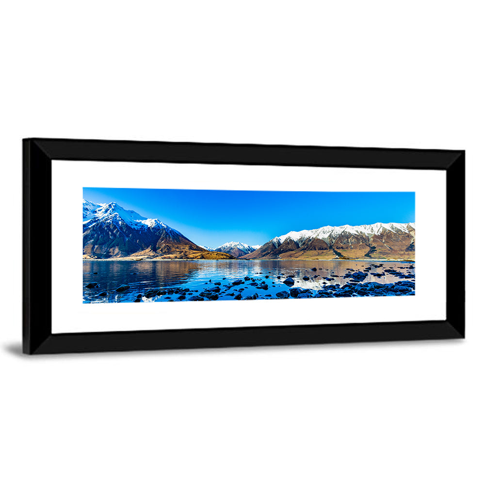 Lake Ohau Mountain Reflection Wall Art
