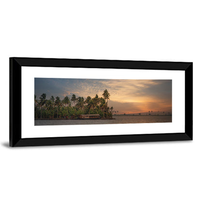 Vembanad Lake Sunset Wall Art