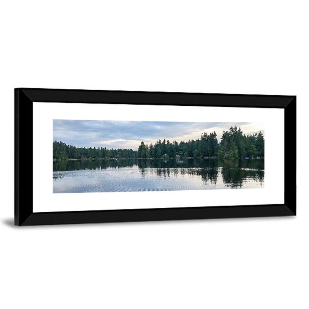 Beaver Lake Park Sunrise Reflection Wall Art