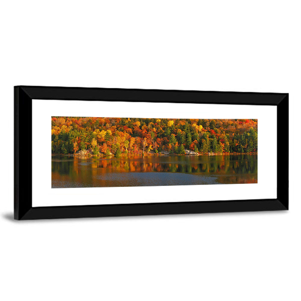 George Lake Morning Reflection Wall Art