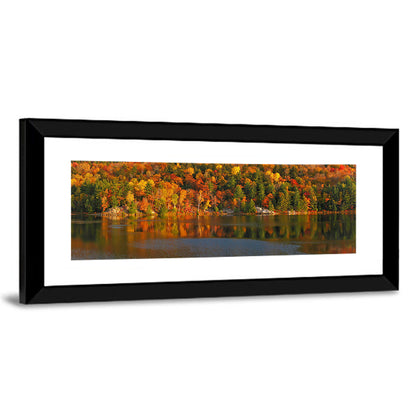 George Lake Morning Reflection Wall Art