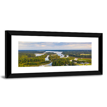 Lake Oconee Aerial Landscape Wall Art