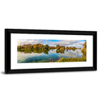 Myvatn Volcanic Rock Reflections Wall Art