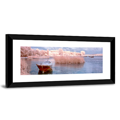 Golyazi Lake Boat Wall Art