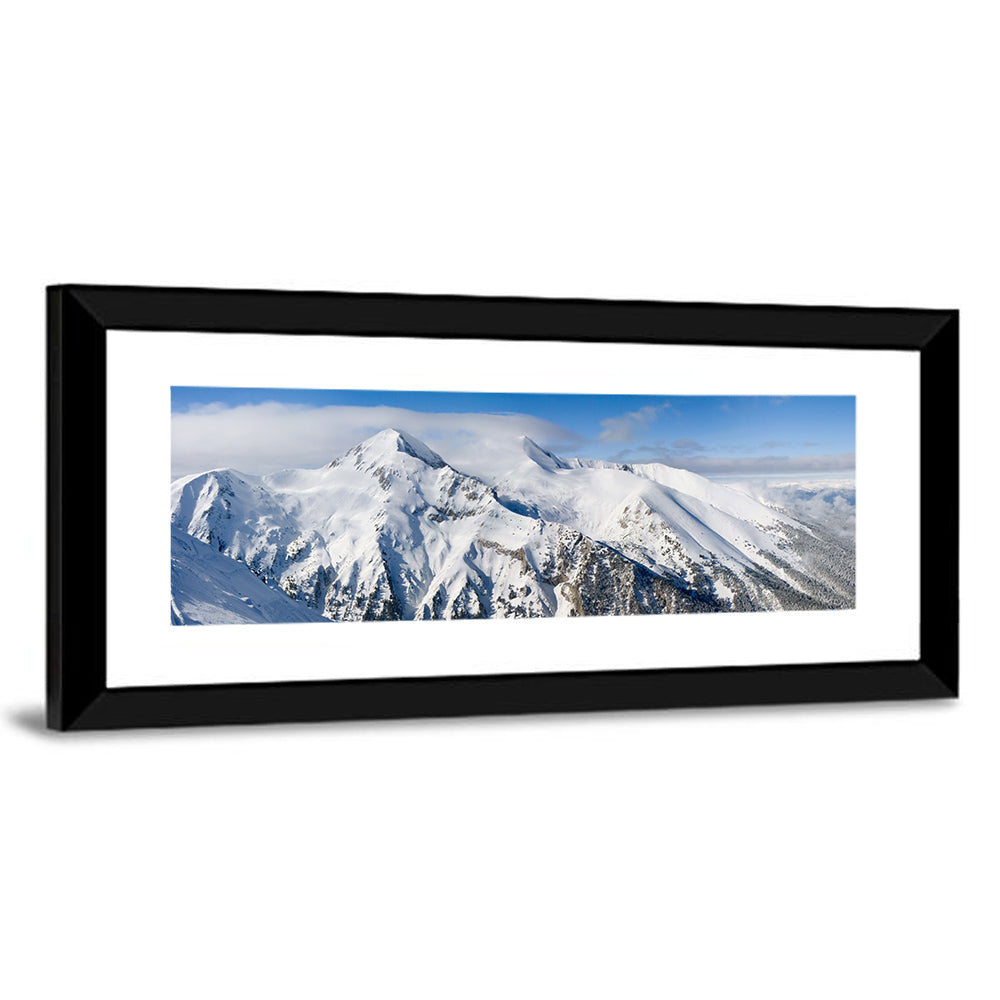 Bansko Snow-capped Peaks Wall Art