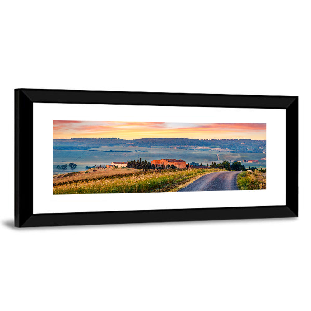 Tuscan Country Road Wall Art